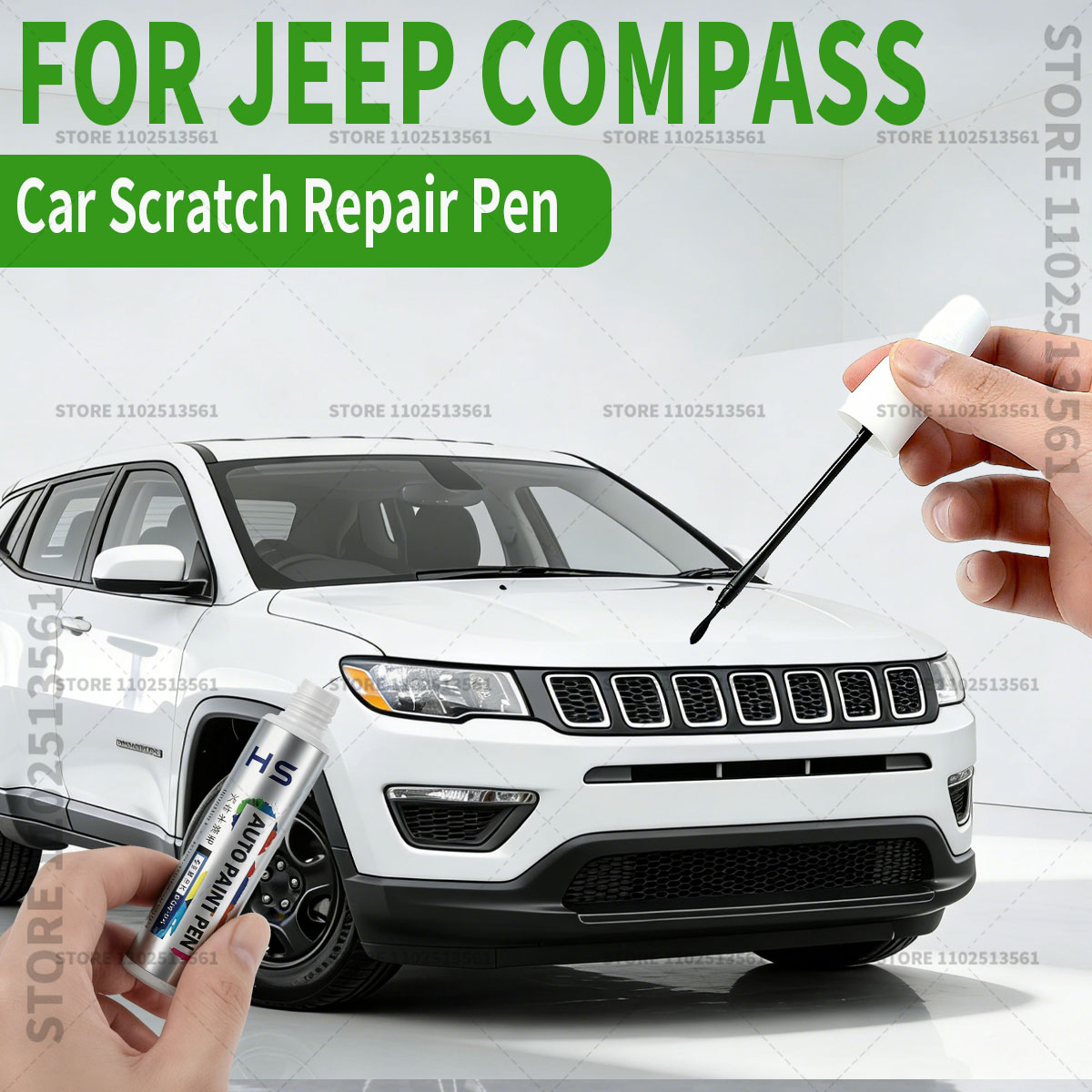 For Jeep Compass Paint Repair  - Car Accessories For Winter review and price