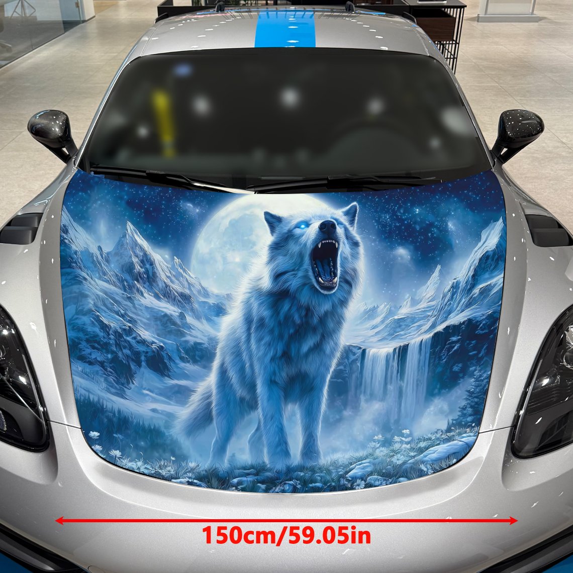 Winter Mountain Night Scene Wo - Car Accessories For Winter review and price