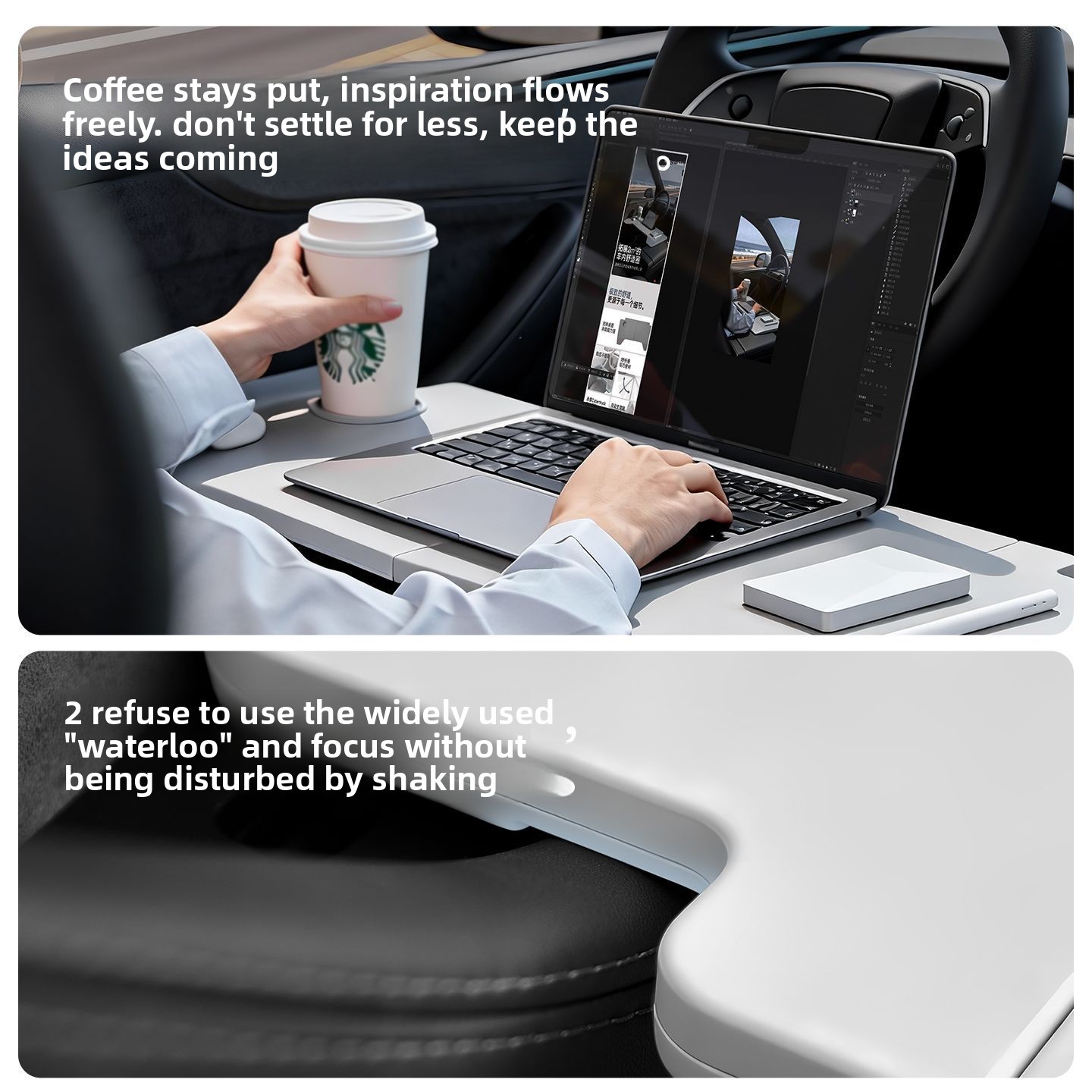 Foldable Car Desk For Tesla Mo - Car Accessories App review and price