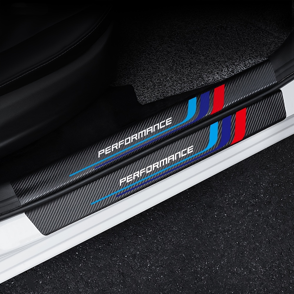 4pcs Carbon Fiber Sill Plate S - Car Accessories Nz review and price