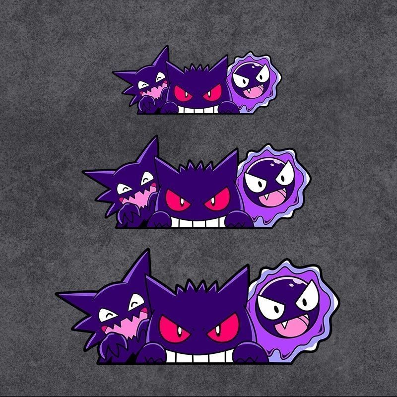 Cute Pokemon Gengar Anime Car  - Car Accessories Nz review and price