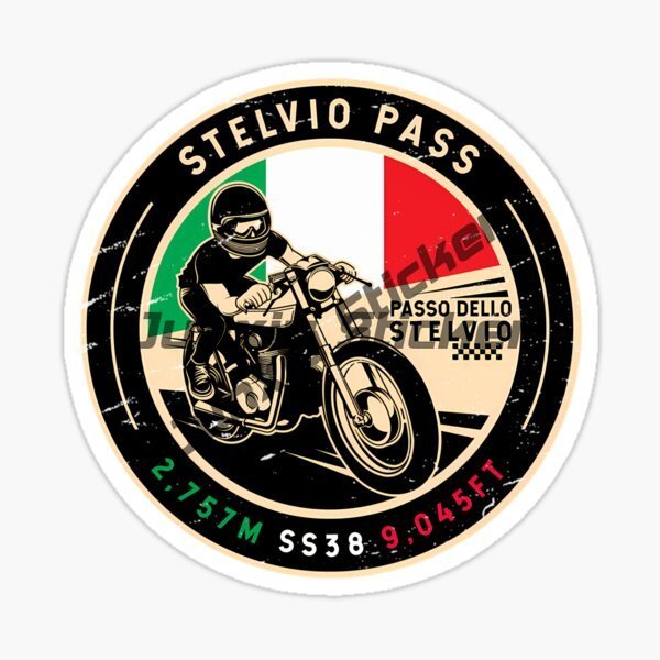 STELVIO PASS ITALIA Car Sticke - Car Accessories Nz review and price