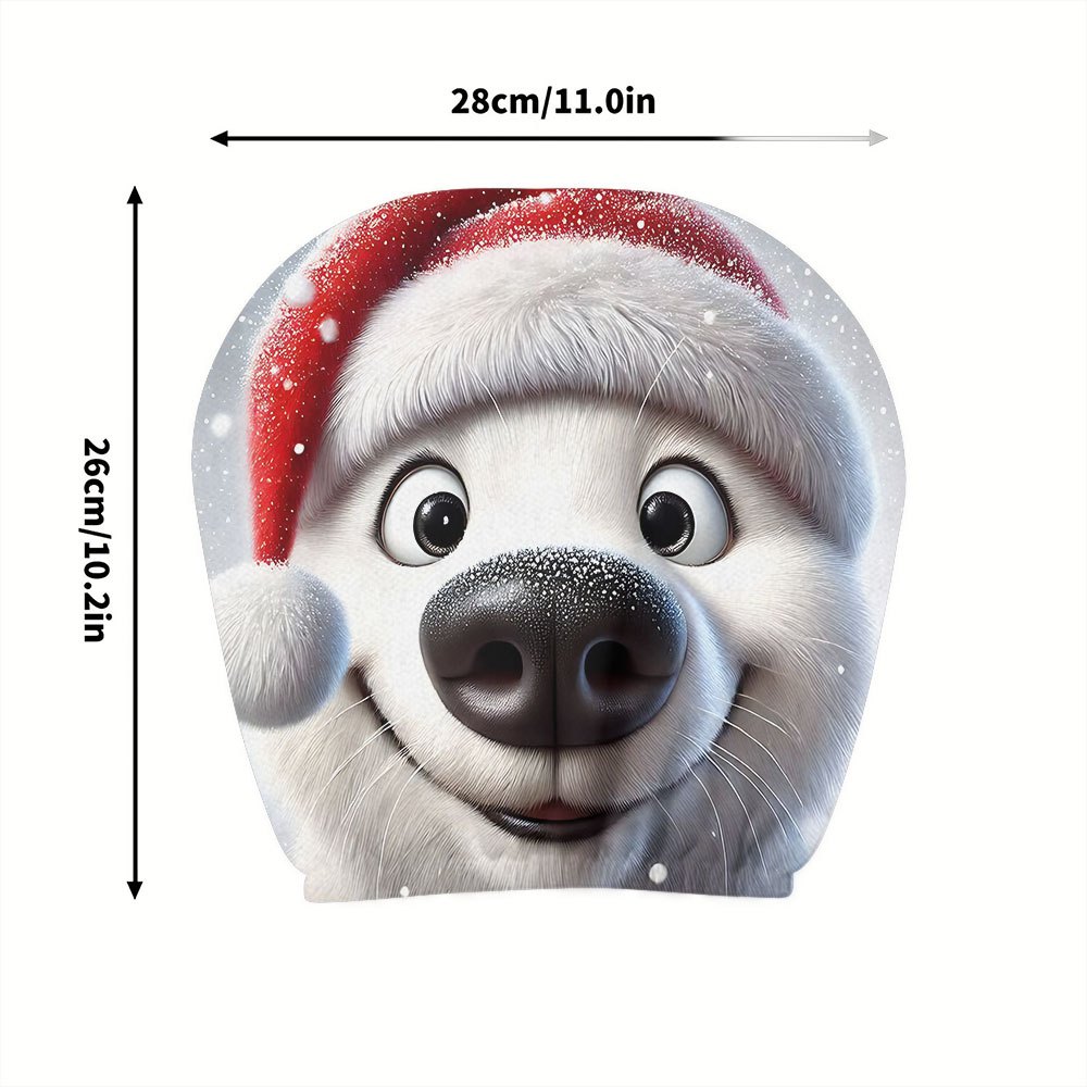 2pcs Christmas hats, cute pupp - Car Accessories For Winter review and price