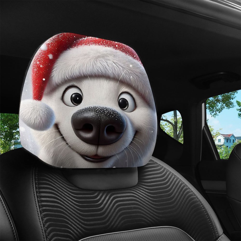 2pcs Christmas hats, cute pupp - Car Accessories For Winter review and price
