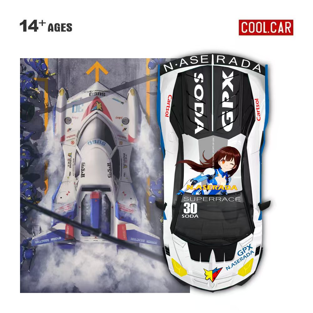 Cool Car 1:64 GTEVO Superrace  - Car Accessories Company review and price