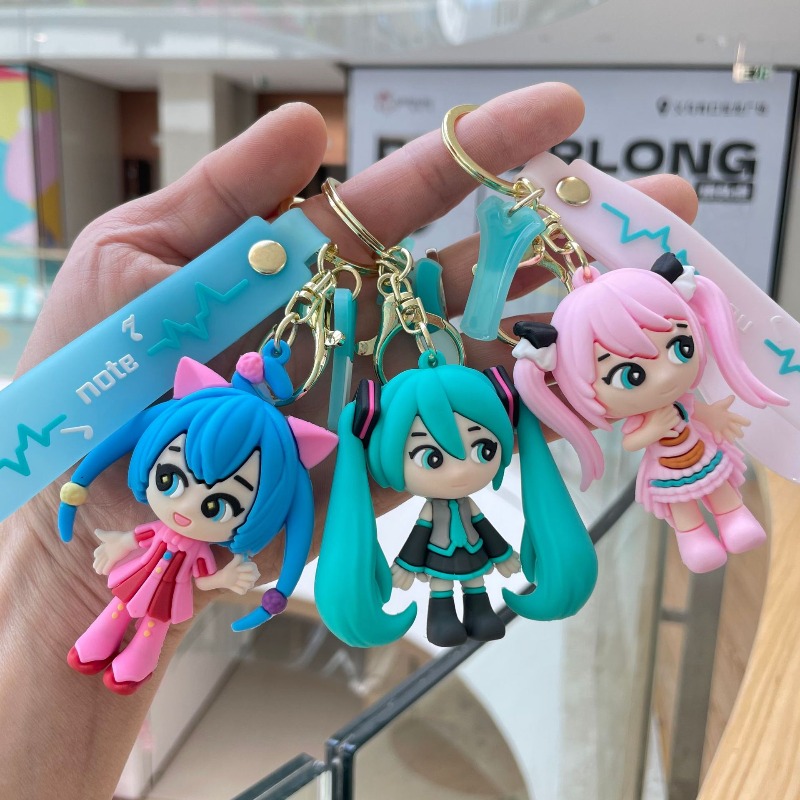Hatsune Miku Keychain New Crea - Car Accessories Company review and price