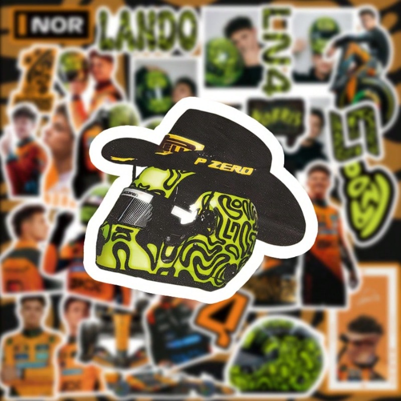 59PCS Lando Norris racing-them - Car Accessories Nz review and price