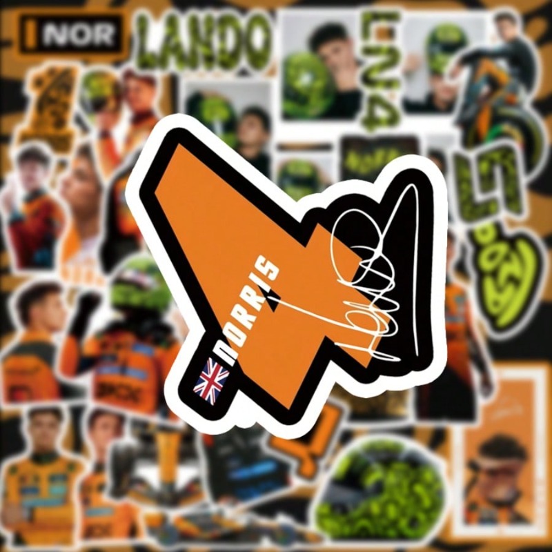 59PCS Lando Norris racing-them - Car Accessories Nz review and price