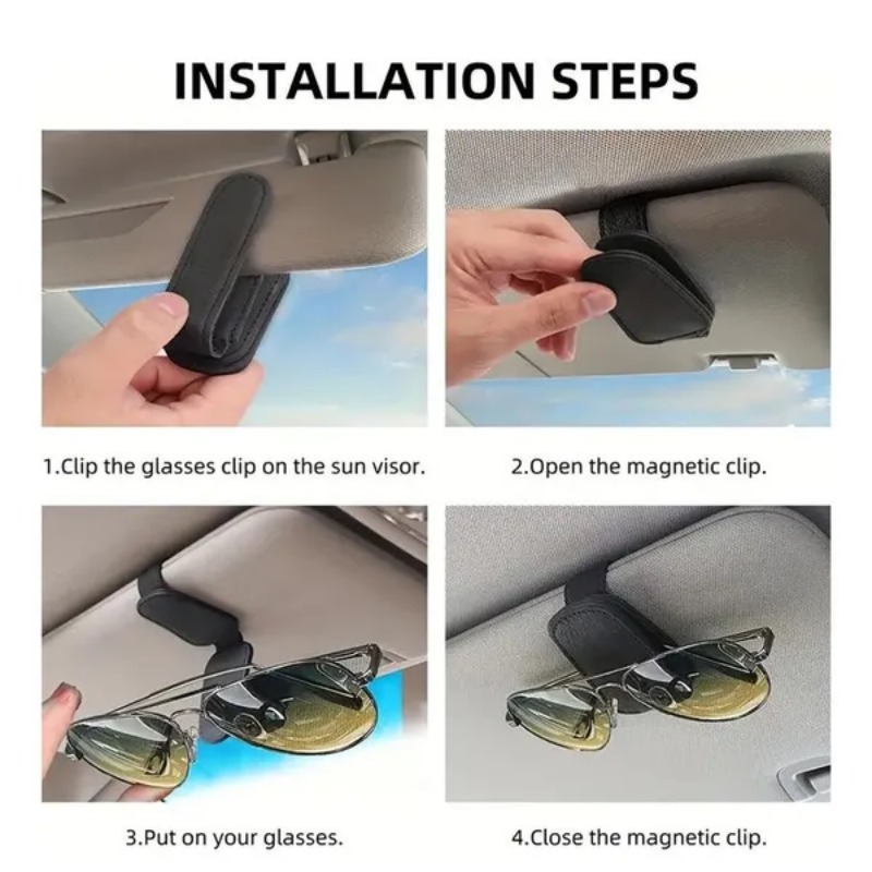 Car Sun Visor Glasses Case Hol - Car Accessories Company review and price