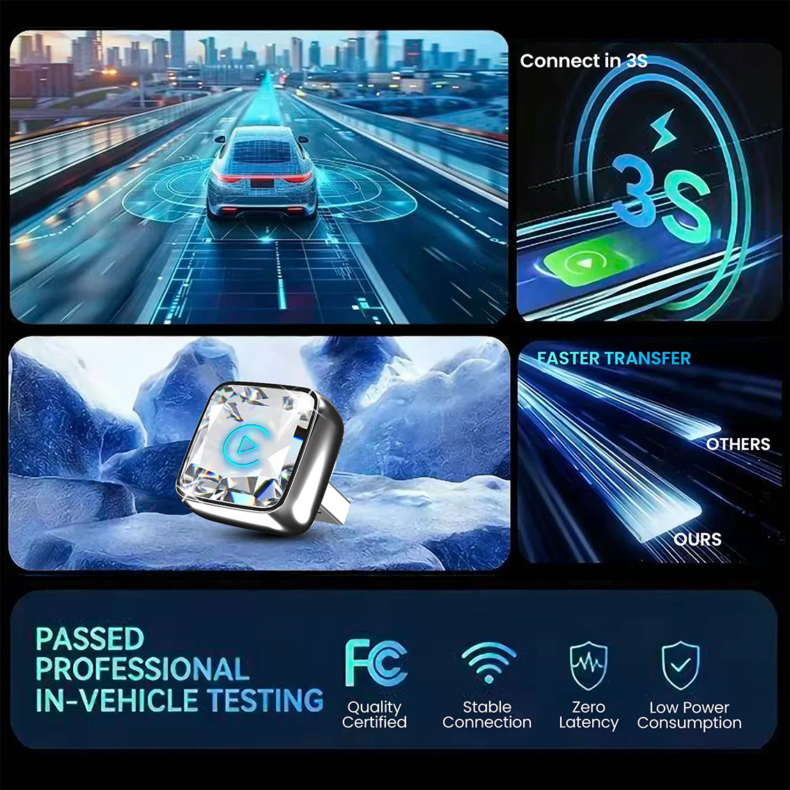 CarRocket Mini 2in1 Wireless A - Car Accessories Usa review and price