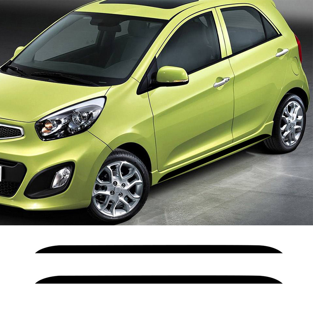 2PCS Car Side Door Skirt Strip - Car Accessories Nz review and price
