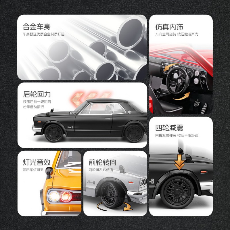 1:22 Nissan Skyline GT-R Hakos - Car Accessories Company review and price