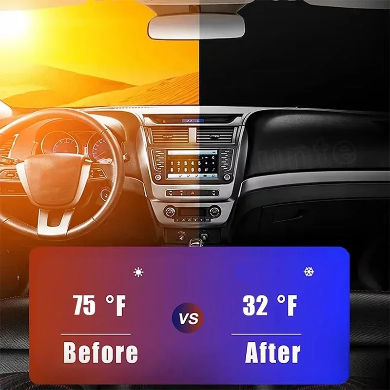 Car Front Window Sunshade UV P - Car Accessories Company review and price